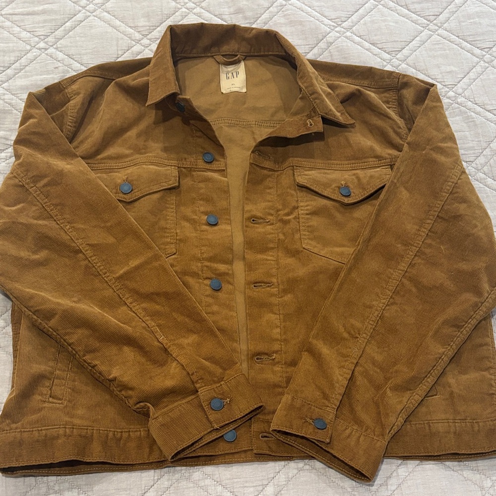 gap brown corduroy jacket